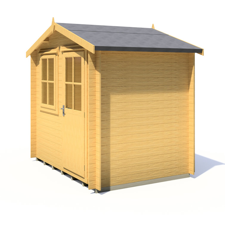 Shire Sheds Avesbury 8 X 6 Ft Log Cabin Wayfair co uk shire-sheds-avesbury-8-x-6-ft-log-cabin-wayfair-co-uk